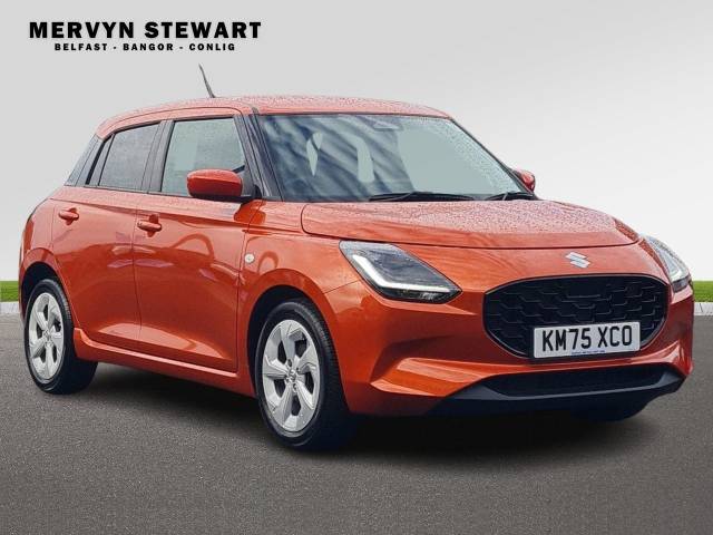 Suzuki Swift 1.2 Motion Mhev Cvt Hatchback Hybrid Orange