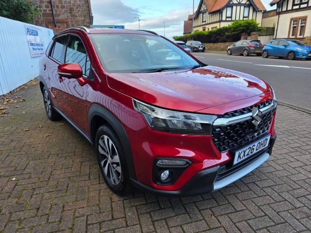 Suzuki S-Cross 1.4 Boosterjet MHEV 109 Ultra ALLGRIP 5dr Auto Hatchback Petrol Red