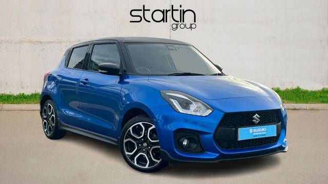 Suzuki Swift 1.4 Boosterjet MHEV Sport Euro 6 (s/s) 5dr Hatchback Hybrid Blue