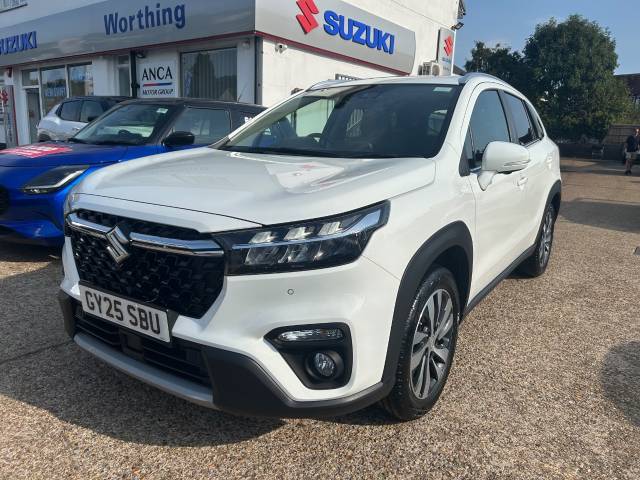 Suzuki S-Cross 1.4 Boosterjet 48V Hybrid Ultra 5dr Hatchback Petrol White
