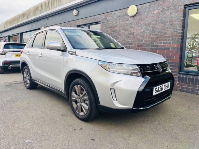 Suzuki Vitara 1.4 Boosterjet MHEV 109 Motion 5dr Auto Hatchback Petrol SILVER