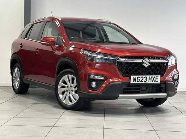 Suzuki S-Cross 1.4 Boosterjet MHEV Motion SUV 5dr Petrol Hybrid Manual Euro 6 (s/s) (129 ps) Hatchback Hybrid Energetic Red Metallic