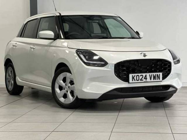 Suzuki Swift 1.2 MHEV Motion Hatchback 5dr Petrol Hybrid CVT Euro 6 (s/s) (82 ps) Hatchback Hybrid Pure White Pearl Metallic