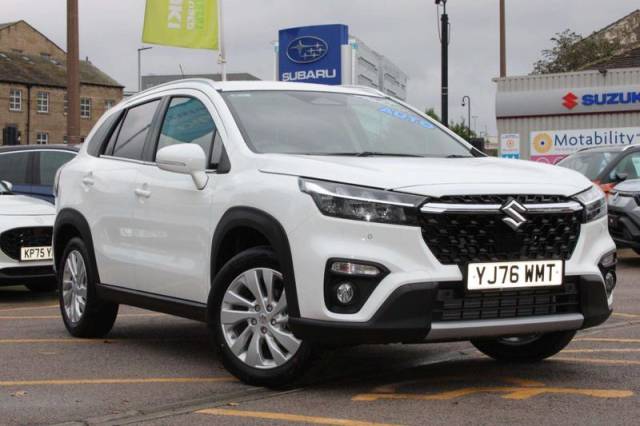 Suzuki S-Cross 1.4 Boosterjet MHEV 109 Motion 5dr Auto SUV Hybrid White