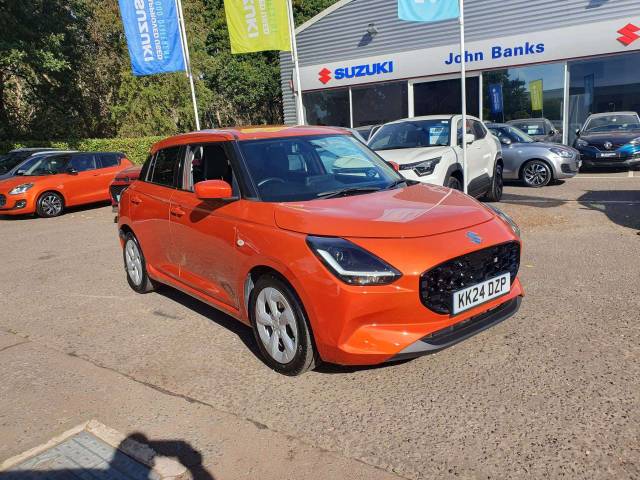 Suzuki Swift 1.2 Mild Hybrid Motion 5dr Hatchback Hybrid Orange