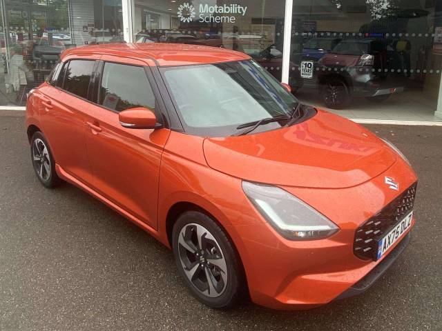 Suzuki Swift 5dr Hat 1.2 Mild Hybrid Ultra Hatchback Hybrid Flame Orange Pearl Metallic