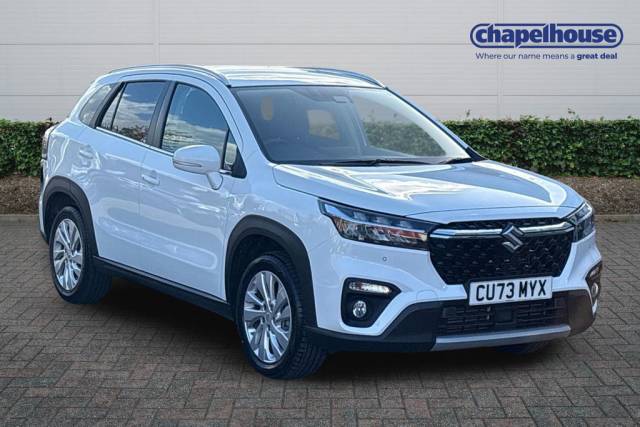 Suzuki S-Cross 1.4 Boosterjet 48V Hybrid Motion 5dr SUV Petrol White