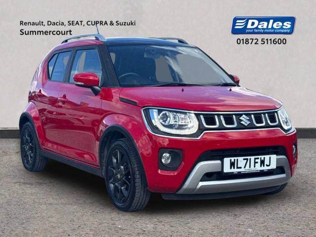 Suzuki Ignis 1.2 Dualjet 12V Hybrid SZ5 5dr CVT Hatchback Petrol RED
