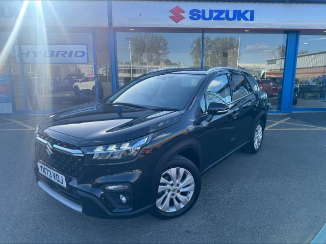 Suzuki S-Cross 1.4 Boosterjet MHEV Motion SUV 5dr Petrol Hybrid Manual Euro 6 (s/s) (129 ps) SUV Hybrid Black