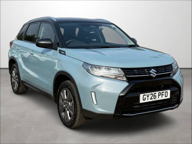 Suzuki Vitara 1.4 Boosterjet MHEV 109 Motion 5dr Auto 4x4 Petrol Ice Greyish Blue Metallic / Black Roof