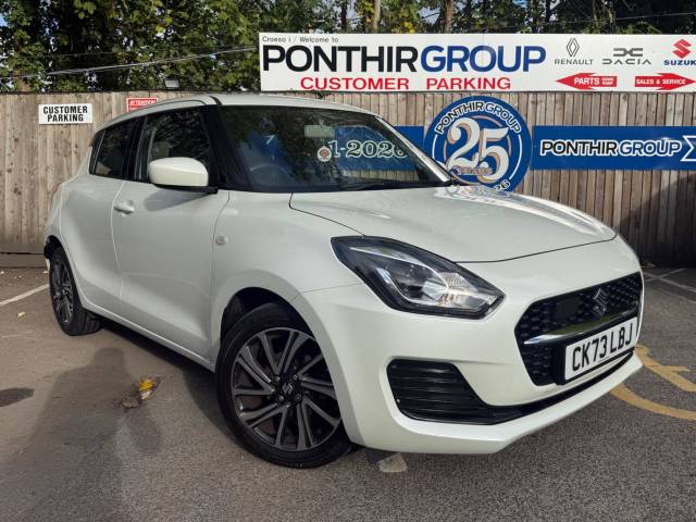 Suzuki Swift 1.2 Dualjet 83 12V Hybrid SZ-L 5dr Hatchback Petrol WHITE