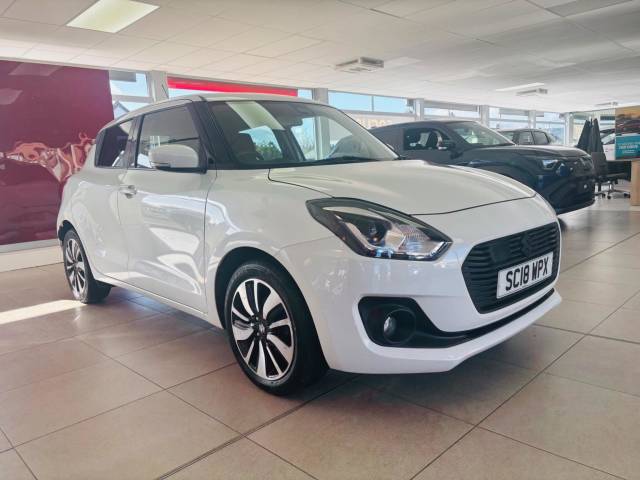 Suzuki Swift 1.0 Boosterjet SZ5 5dr Auto Hatchback Petrol WHITE