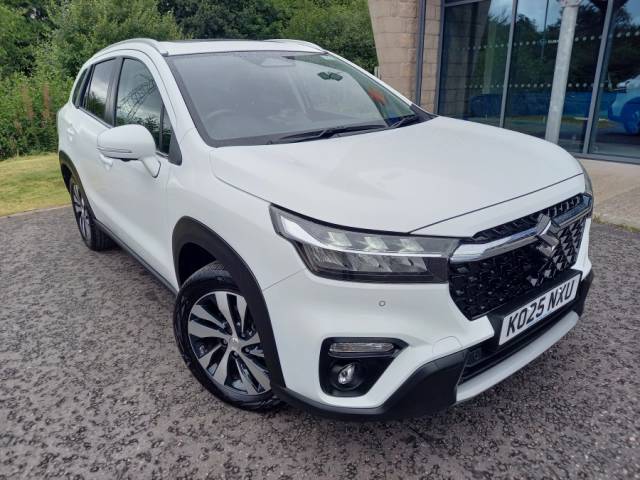 Suzuki S-Cross 1.5 Hybrid Ultra ALLGRIP 5dr AGS 5 Door Hatchback Hybrid WHITE