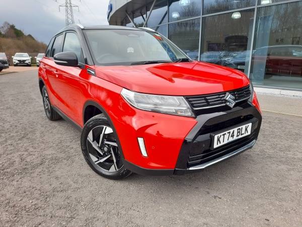 Suzuki Vitara 1.4 Boosterjet Mild Hybrid Ultra 5dr 5 Door Hatchback Hybrid RED