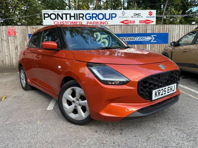 Suzuki Swift 1.2 Mild Hybrid Motion 5dr CVT Hatchback Petrol ORANGE