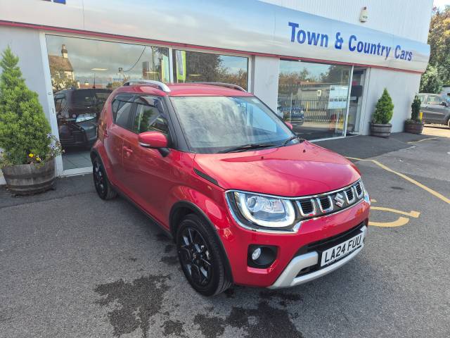 Suzuki Ignis 1.2 Dualjet MHEV SZ5 Hatchback 5dr Petrol Hybrid CVT Euro 6 (s/s) (83 ps) Hatchback Hybrid Red