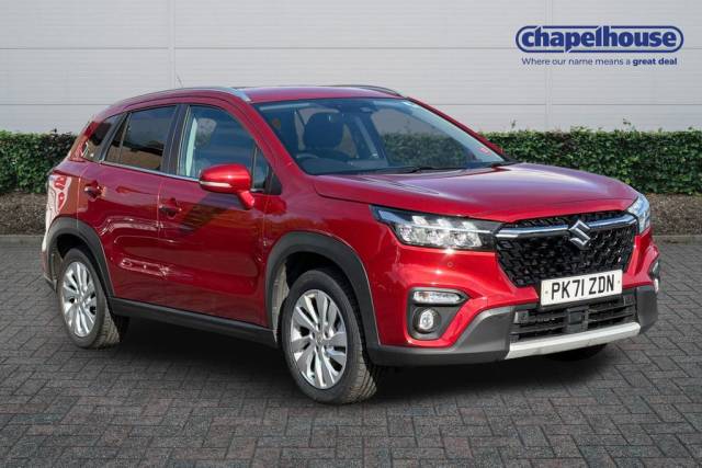 Suzuki S-Cross 1.4 Boosterjet 48V Hybrid Motion 5dr SUV Petrol Red