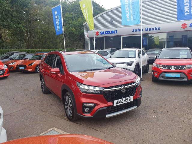 Suzuki S-Cross 1.4 Boosterjet 48V Hybrid SZ5 ALLGRIP 5dr Hatchback Hybrid Red