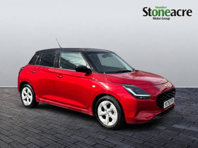 Suzuki Swift 1.2 MHEV Motion Euro 6 (s/s) 5dr Hybrid Red