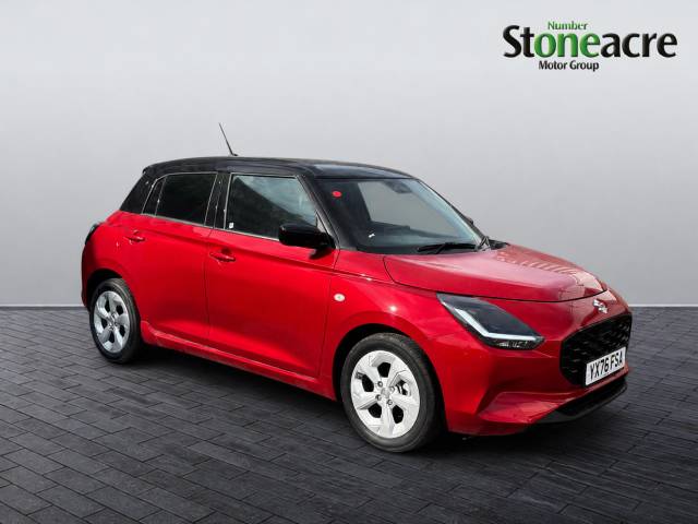 Suzuki Swift 1.2 MHEV Motion Euro 6 (s/s) 5dr Hybrid Red