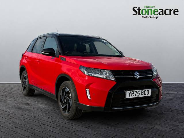 Suzuki Vitara 1.4 Boosterjet MHEV Ultra Euro 6 (s/s) 5dr Hatchback Hybrid Red