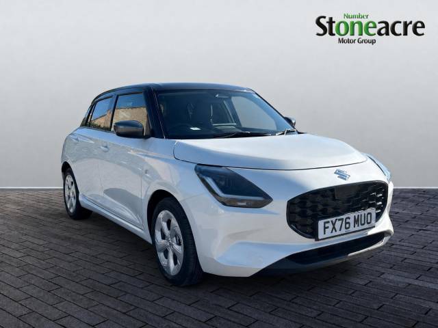 Suzuki Swift 1.2 MHEV Motion Euro 6 (s/s) 5dr Hybrid White