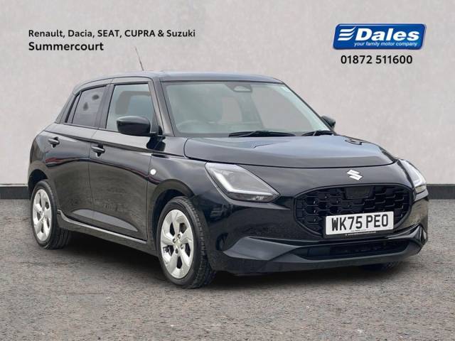 Suzuki Swift 1.2 Mild Hybrid Motion 5dr CVT Hatchback Petrol BLACK