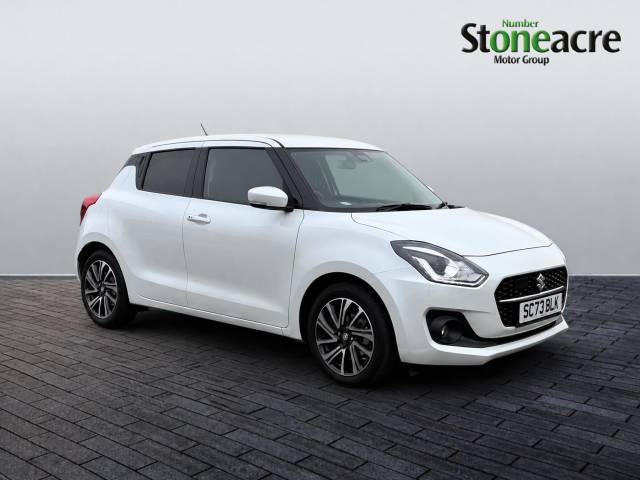Suzuki Swift 1.2 Dualjet 83 12V Hybrid SZ5 5dr Auto Hatchback Hybrid White