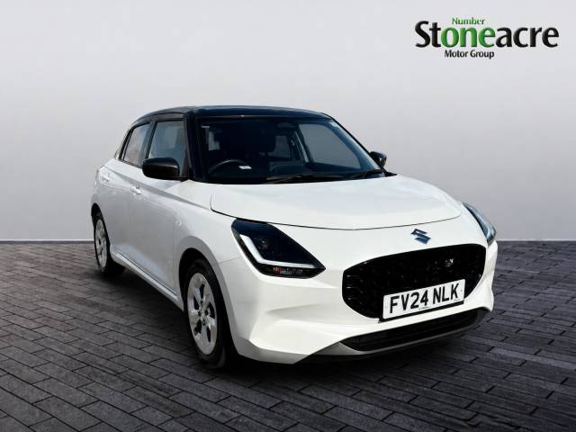 Suzuki Swift 1.2 MHEV Motion Euro 6 (s/s) 5dr Hatchback Hybrid White