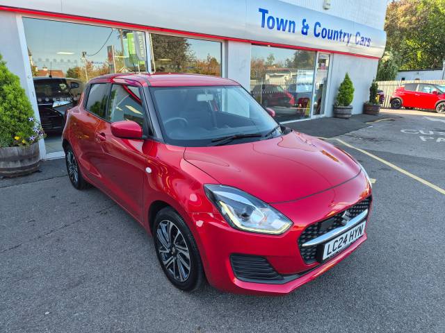 Suzuki Swift 1.2 Dualjet MHEV SZ-L Hatchback 5dr Petrol Hybrid Manual Euro 6 (s/s) (83 ps) Hatchback Hybrid Red