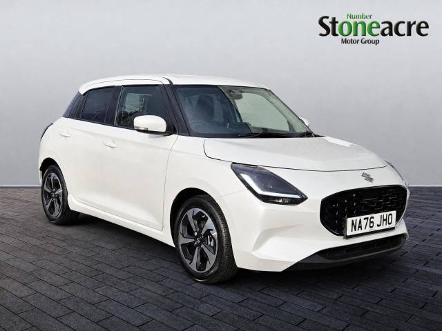 Suzuki Swift 1.2 MHEV Ultra Euro 6 (s/s) 5dr Hatchback Hybrid White