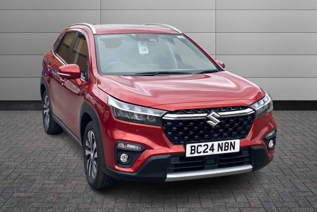 Suzuki S-Cross 1.5 Hybrid Ultra ALLGRIP 5dr AGS Hatchback Petrol/Electric Hybrid RED