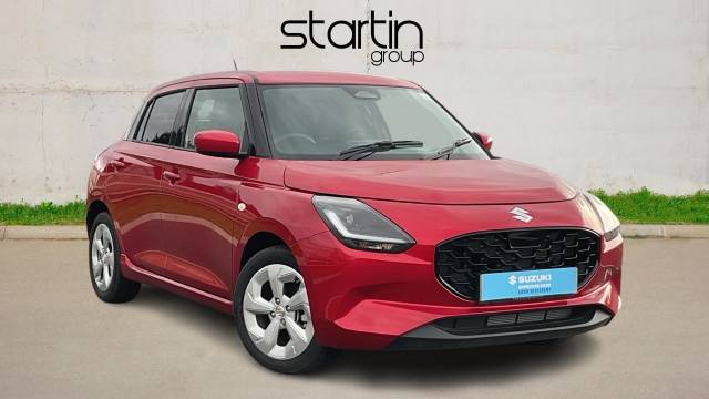 Suzuki Swift 1.2 MHEV Motion Euro 6 (s/s) 5dr Hatchback Hybrid Burning Red Metallic