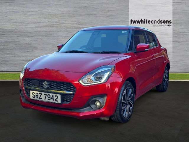 Suzuki Swift 1.2 Sz5 Dualjet Mhev Cvt Hatchback Petrol Fervent Red