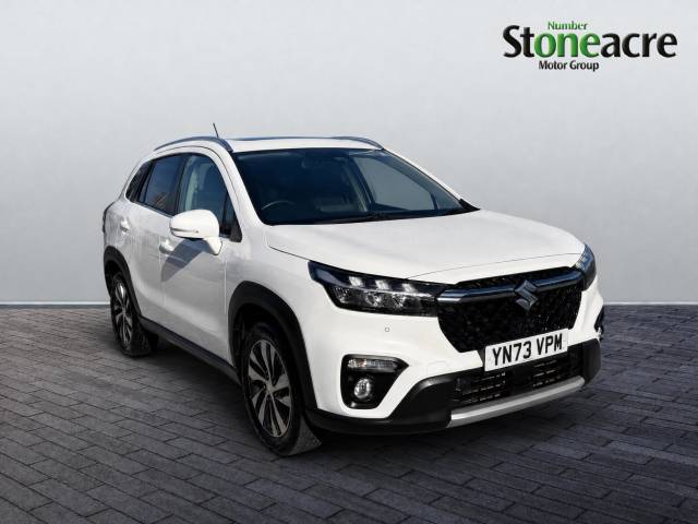 Suzuki S-Cross 1.4 Boosterjet 48V Hybrid Ultra ALLGRIP 5dr Hatchback Hybrid White