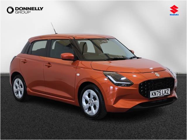 Suzuki Swift 1.2 Mild Hybrid Motion 5dr CVT Hatchback Petrol Orange