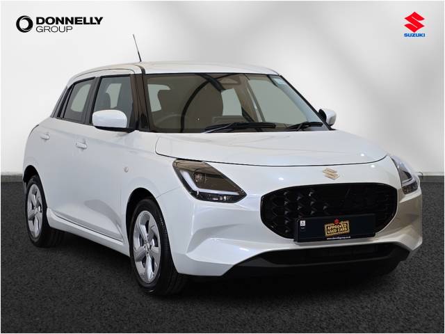 Suzuki Swift 1.2 Mild Hybrid Motion 5dr CVT Hatchback Petrol Pearl - Pure white