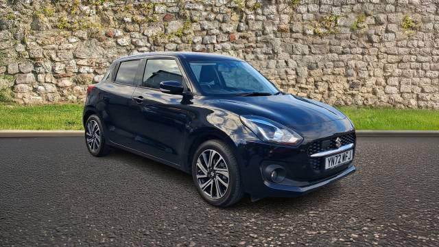 Suzuki Swift 1.2 Dualjet MHEV SZ5 Hatchback 5dr Petrol Hybrid CVT Euro 6 (s/s) (83 ps) Hatchback Hybrid Black