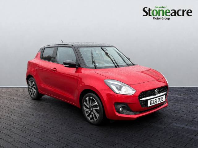 Suzuki Swift 1.2 Dualjet 83 12V Hybrid SZ5 5dr Hatchback Hybrid Red