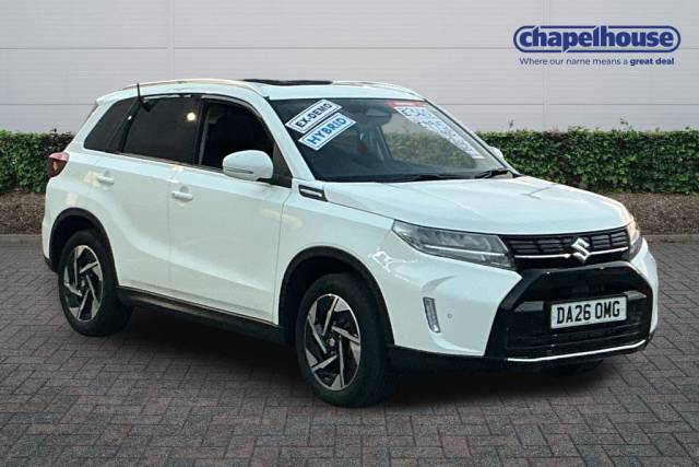 Suzuki Vitara 1.4 Boosterjet Mild Hybrid Ultra 5dr SUV Petrol White